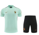 26/27 France Light green Training Short Suit