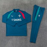 26/27 Portugal Lake blue Jacket Tracksuit