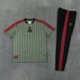 26/27  Bayern Military green Round neck Training Pants Set
