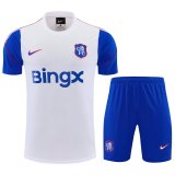 26/27 CHE white Training Shorts Suit