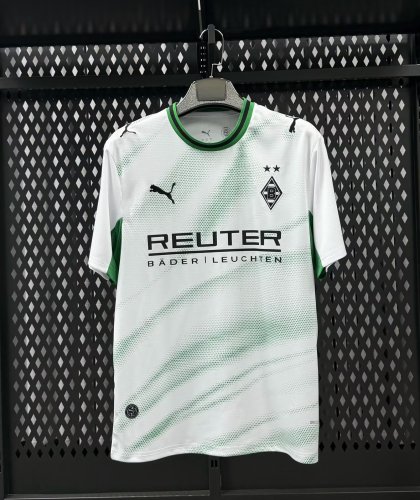 26/27  Monchengladbach Home white Fans Soccer Jersey