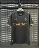 26/27  Monchengladbach Away black Fans Soccer Jersey