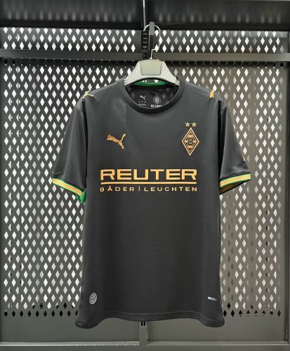 26/27  Monchengladbach Away black Fans Soccer Jersey
