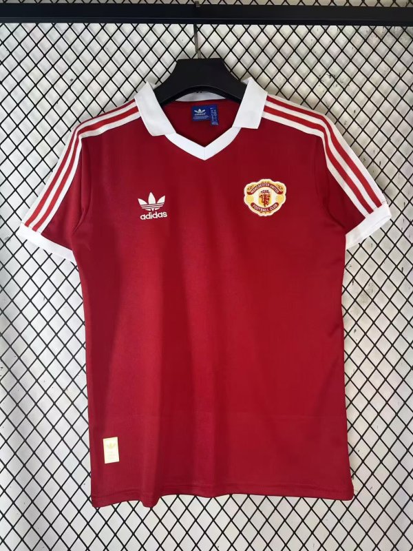 26/27 Man Utd T-shirt red Fans Soccer Jersey