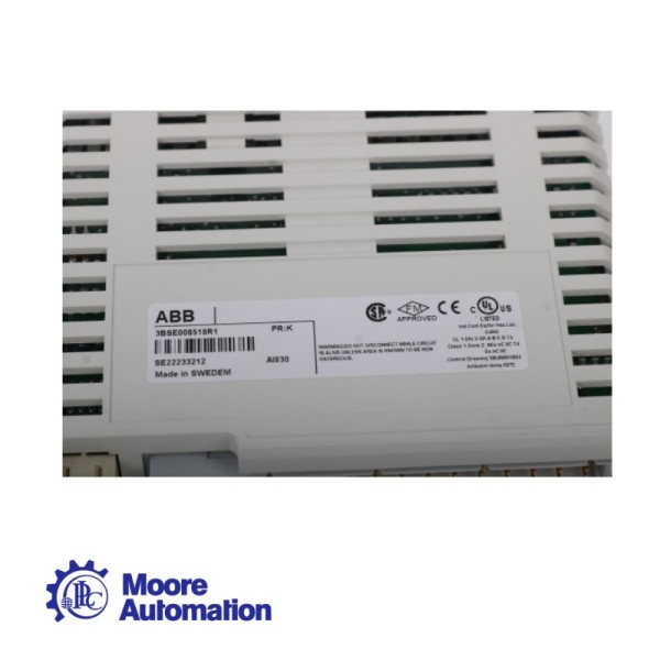 ABB  AI830 3BSE008518R1 Analog Input - RTD