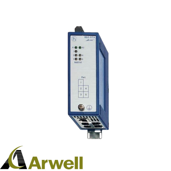 HIRSCHMANN RS2-3TX/2FX EEC RAIL SWITCH