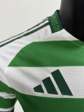 24-25 Celtic Home Player Soccer Jersey