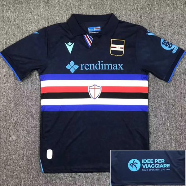 24-25 Sampdoria Third Fans Soccer Jersey
