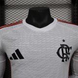24-25 Flamengo Away Long Sleeve Player Version Soccer Jersey