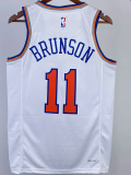 22-23 KNICKS BRUNSON #11 White Top Quality Hot Pressing NBA Jersey