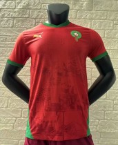 24-25 Morocco Home Player Version Soccer Jersey