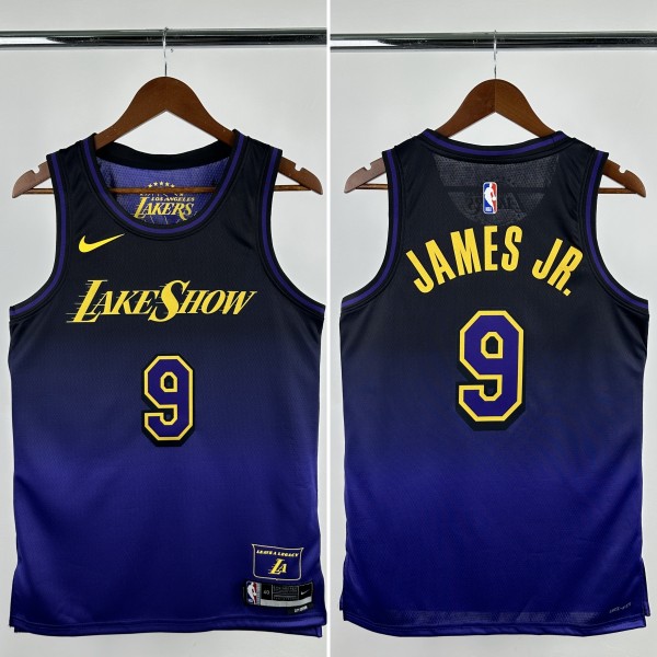 24-25 Lakers Top Quality Hot Pressing NBA Jersey