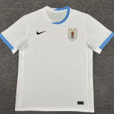 24-25 Uruguay Away Copa America Fans Soccer Jersey