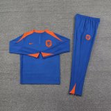 24-25 NetherIands High Quality Half Pull Tracksuit 