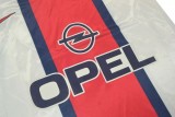 1998-1999 PSG Paris Away Retro Soccer Jersey