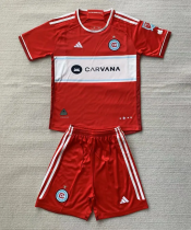 24-25 Chicago Fire Home Kids Soccer Jersey