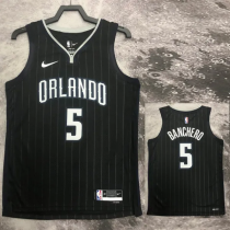 22-23 Magic BANCHERO #5 Black Top Quality Hot Pressing NBA Jersey 22-23 Magic BANCHERO #5 Black Top Quality Hot Pressing NBA Jersey