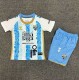24-25 Málaga Home Kids Soccer Jersey