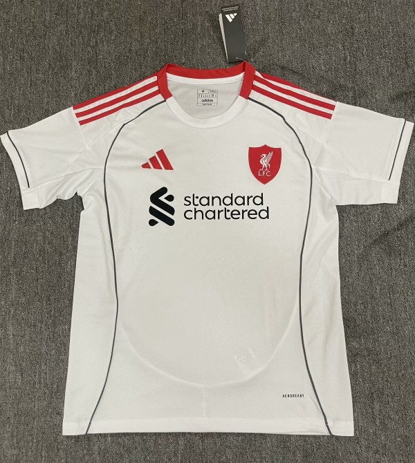 24-25 LIV White Special Edition Fans Soccer Jersey