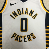22-23 Indiana Pacers POYTHRESS #0 White Top Quality Hot Pressing NBA Jersey