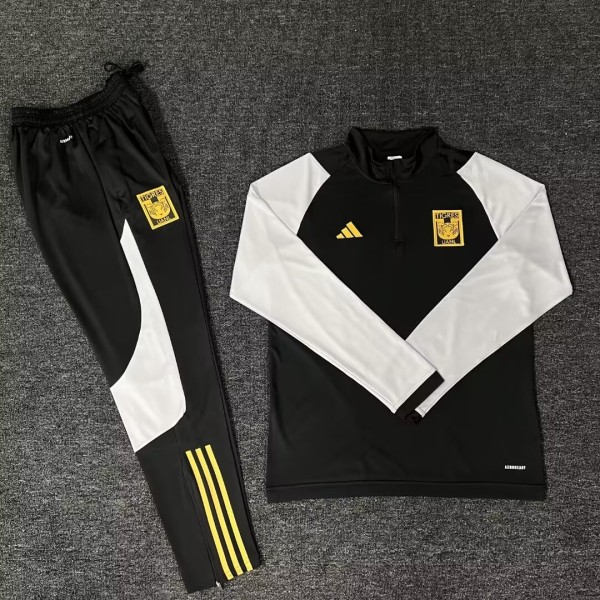 24-25 Tigres UANL High Quality Half Pull Tracksuit