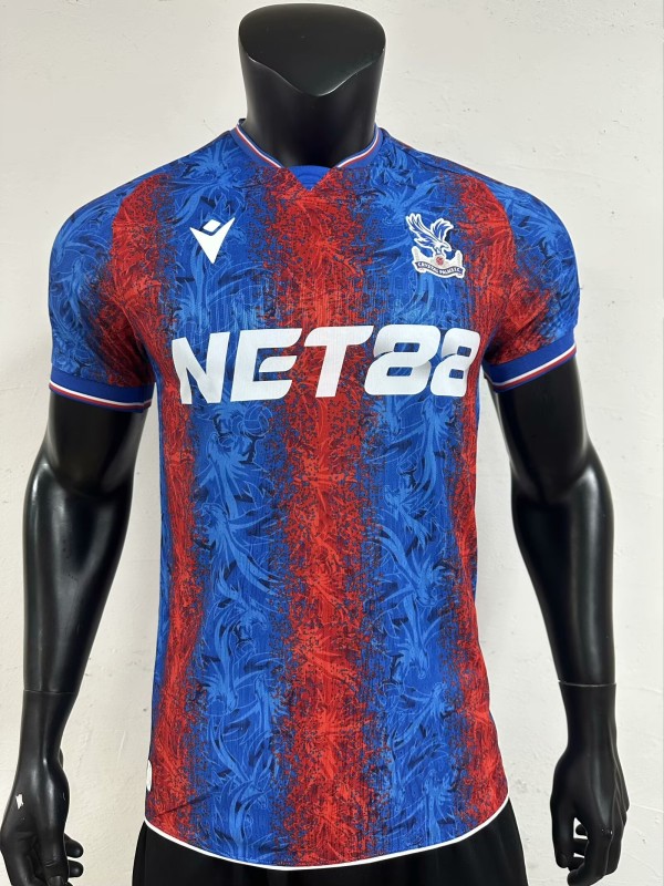 24-25 Crystal Palace Home Player Version Soccer Jersey