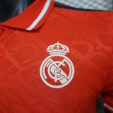 24-25 RMA Red Special Edition Player Version Soccer Jersey