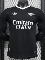 24-25 ARS Black Goalkeeper Player Version Soccer Jersey