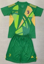 24-25 JUV Green Goalkeeper Kids Soccer Jersey