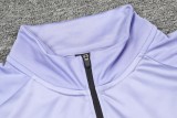 2024 NK Purple Half Pull Tracksuit 