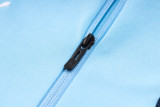 23-24 Man City High Quality Half Pull Tracksuit