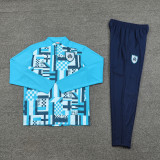 24-25 Marseille High Quality Half Pull Tracksuit