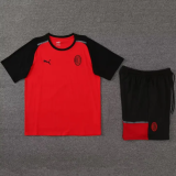 24-25 ACM Red Training Short Suit (100%Cotton)纯棉