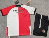 24-25 Feyenoord Home Kids Soccer Jersey