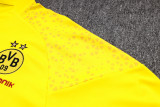 23-24 Dortmund High Quality Half Pull Tracksuit