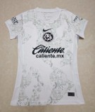 24-25 Club America White Goalkeeper Women Fans Soccer Jersey