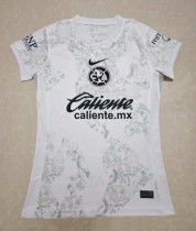 24-25 Club America White Goalkeeper Women Fans Soccer Jersey