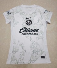 24-25 Club America White Goalkeeper Women Fans Soccer Jersey