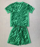 24-25 England Green GoalKeeper Kids Soccer Jersey