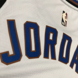 22-23 Wizards JORDAN #23 White Top Quality Hot Pressing NBA Jersey (Retro Logo)