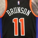 22-23 KNICKS BRUNSON #11 Black City Edition Top Quality Hot Pressing NBA Jersey