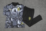 24-25 Brazil High Quality Half Pull Tracksuit