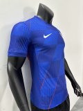 2024 Croatia European Cup Away Player Version Soccer Jersey