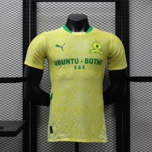 24-25 Mamelodi Sundowns Home Player Version Soccer Jersey