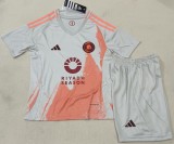 24-25 Roma Away Kids Soccer Jersey
