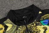 24-25 Brazil High Quality Half Pull Tracksuit