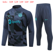 24-25 BAR High Quality Kids Half Pull Tracksuit