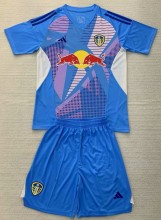 24-25 Leeds United Lake blue GoalKeeper Adult Suit