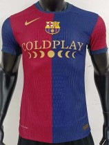 24-25 BAR Home Player Version Soccer Jersey