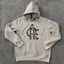 2024 Flamengo Grey Fleece Hoodie